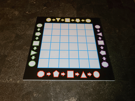 Abstract game board